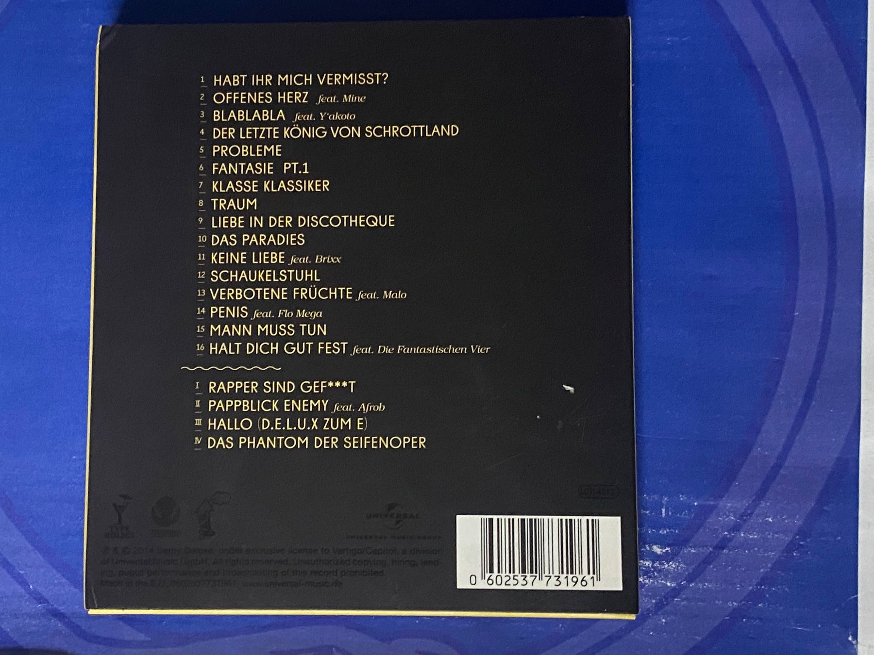 CDs: Samy Deluxe – Gebraucht aus Muri b. Bern von AdidasCollector 4