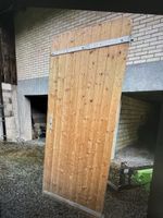 Holztüre kpl zu verkaufen