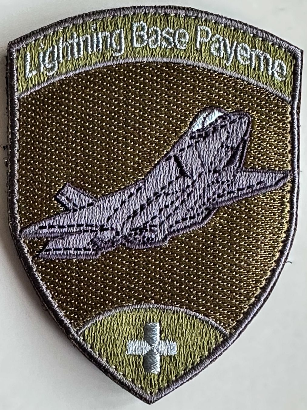 Schweizer Armee Toppe: Schweizer Luftwaffe F-35 Lightning Base Payerne Patch – Nuovo (secondo la descrizione) da Bern venduto da mercandante