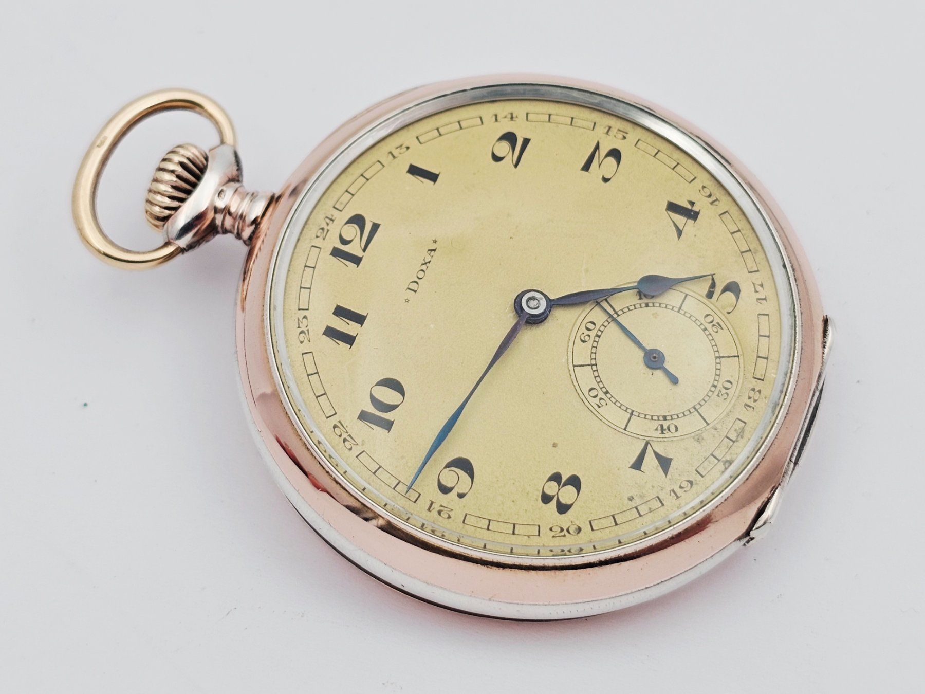 Uhren: Doxa Antike Taschenuhr 800 Silber – Gebraucht aus Bassersdorf von AnkerWatch 6