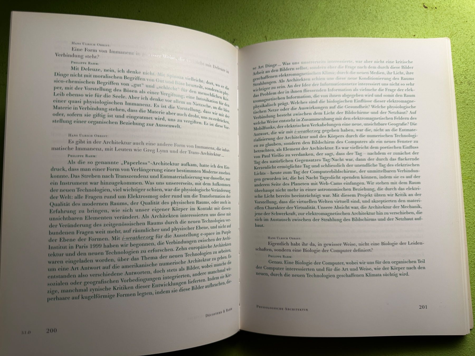 Libri: Décosterd & Rahm: Physiologische Architektur. – Usato da Zürich venduto da allp 5