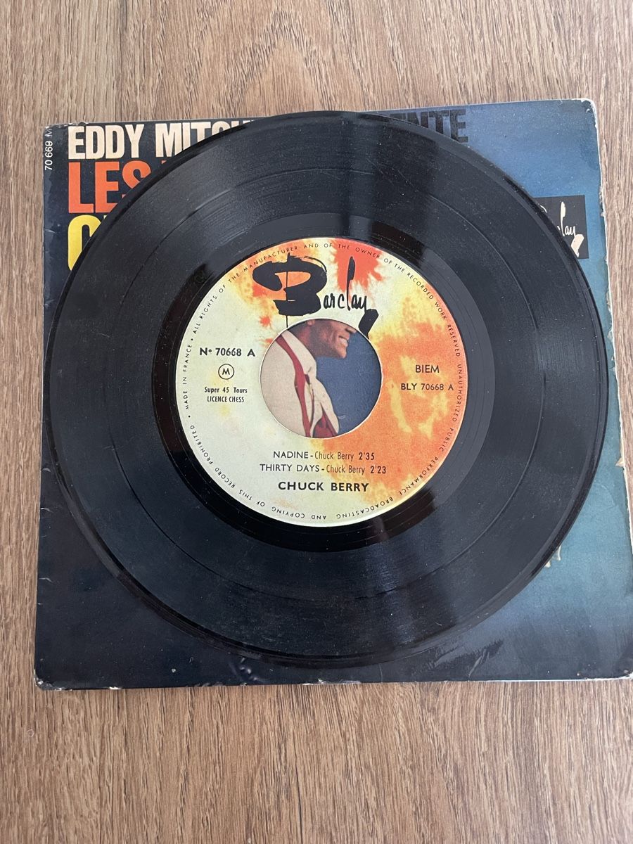 Dischi in vinile: Vinyle - Eddy Mitchell présente Chuck Berry – Usato da Lonay venduto da ju-71 2