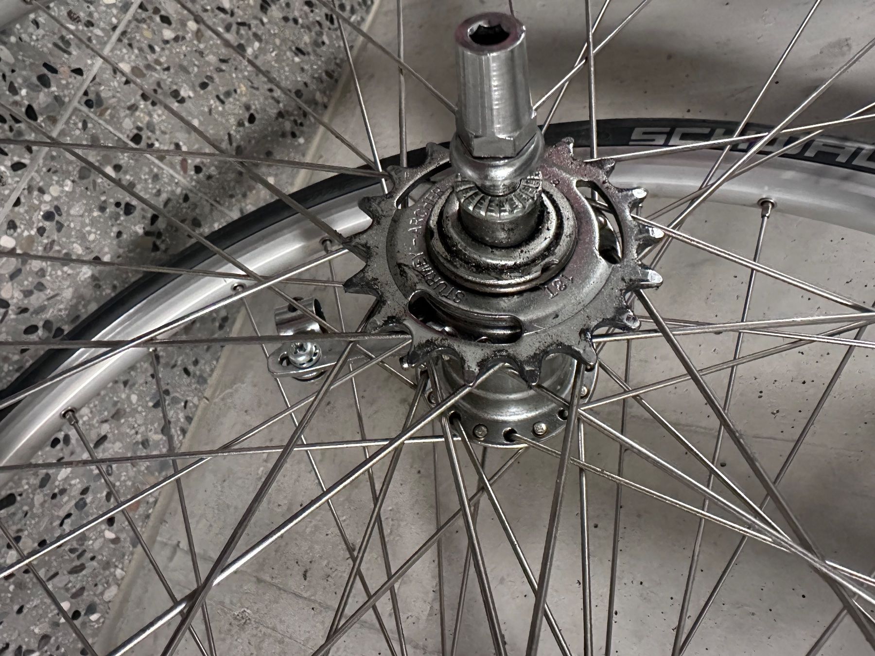 Pneumatici & Ruote complete: Singlespeed Rücktritt Radsatz – Usato da Zuerich venduto da IAB01 2