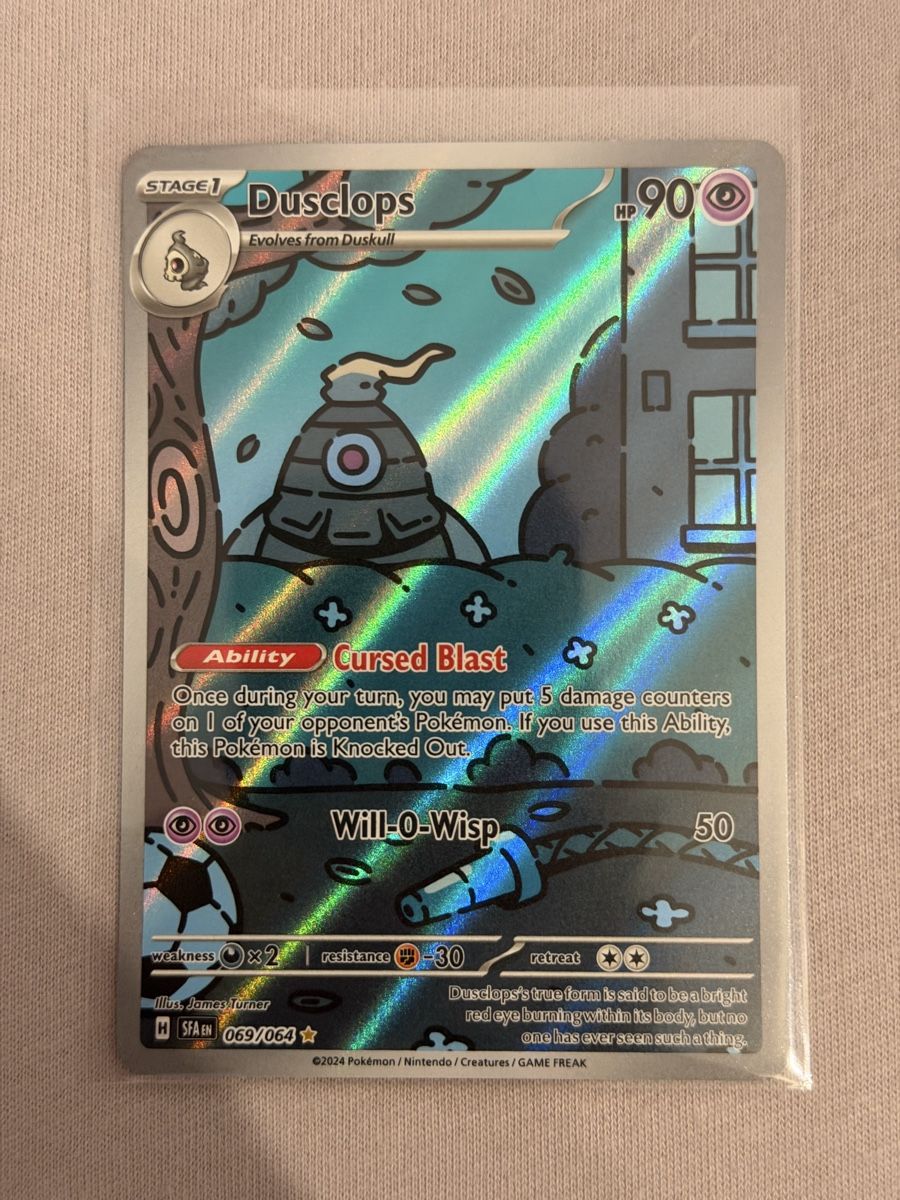 Pokémon Carte collezionabili: Pokémon Dusclops 069/064 Shrouded Fable – Nuovo (secondo la descrizione) da St. Gallen venduto da Xbylucas