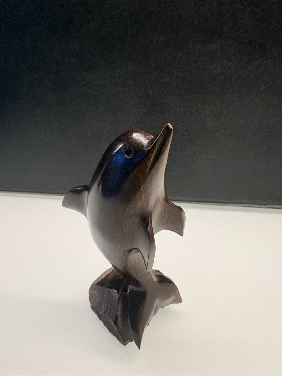 Statuette: Delfin Figur vintage Palisander – Usato da Bellach venduto da 2ndBox 3