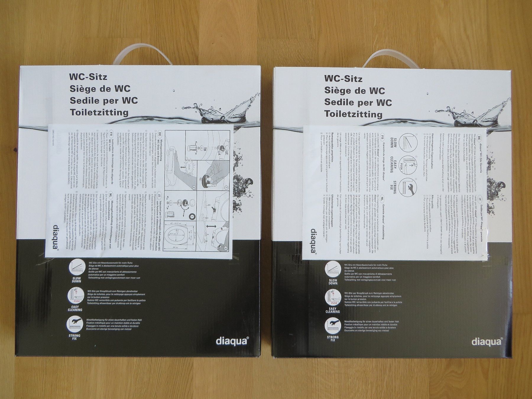 WC: WC-Sitze diaqua Barbana Slow Down 2er Set – Nuovo (secondo la descrizione) da Rombach venduto da flor58