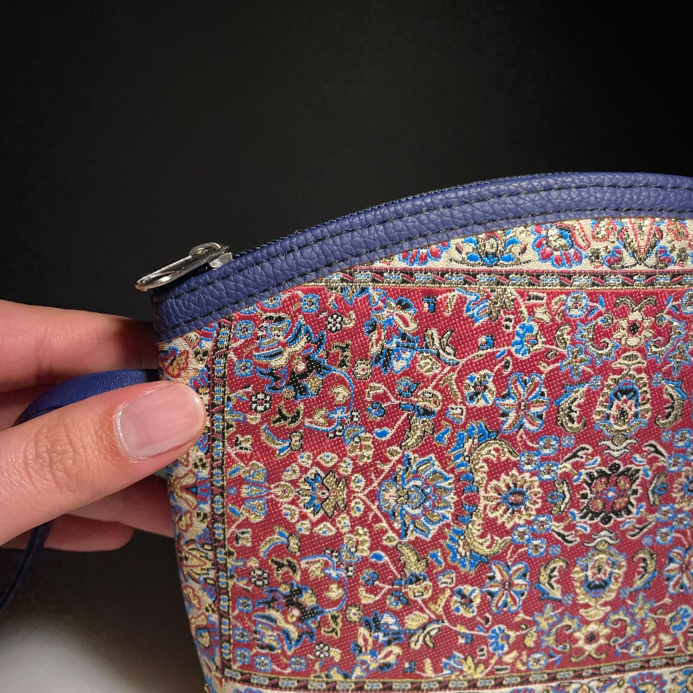 Custodie per cosmetici: NEU: Necessaire mit orientalischem Muster rot – Nuovo e nell'imballaggio originale da Bellach venduto da Dreamer2501 1