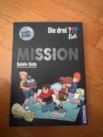 Die drei ??? Kids Mission Spiele-Code Buch Kosmos