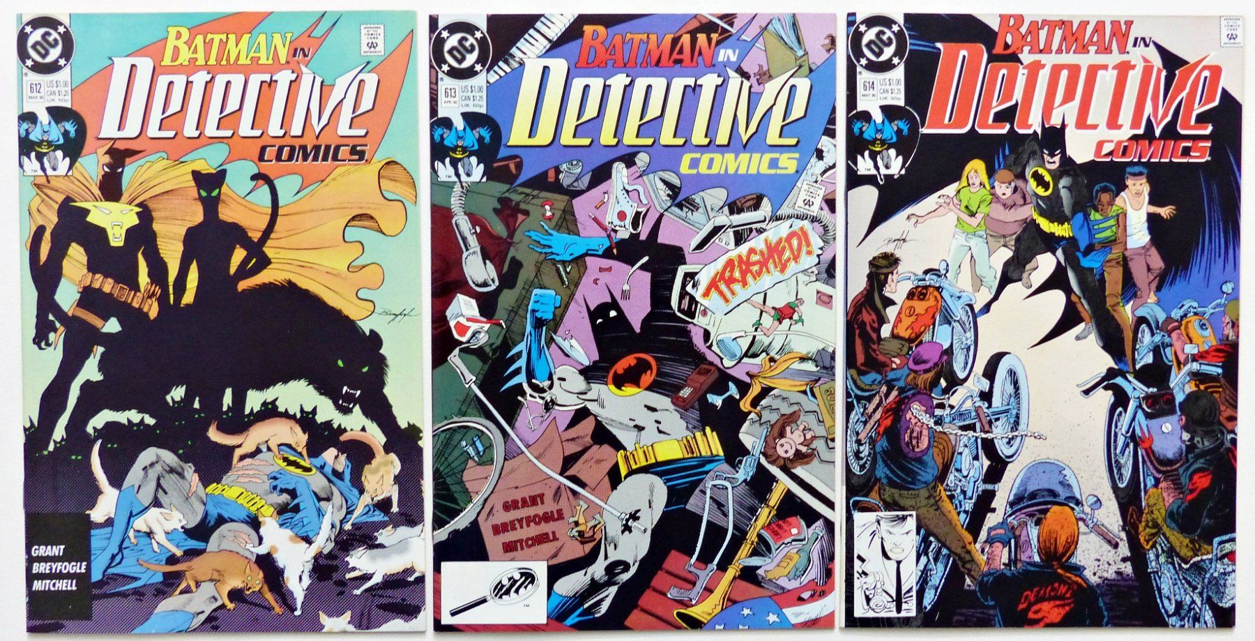 Comics: BATMAN IN DETECTIVE COMICS 612-617 COMPLETE 6 RUN DC 1990 – Gebraucht aus Lugano von YouWantUS 1