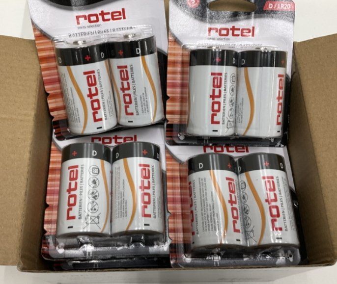 Accus & piles: 24x Batterien D 1.5V – Neuf avec emballage d'origine à Rüthi (Rheintal) par Balty