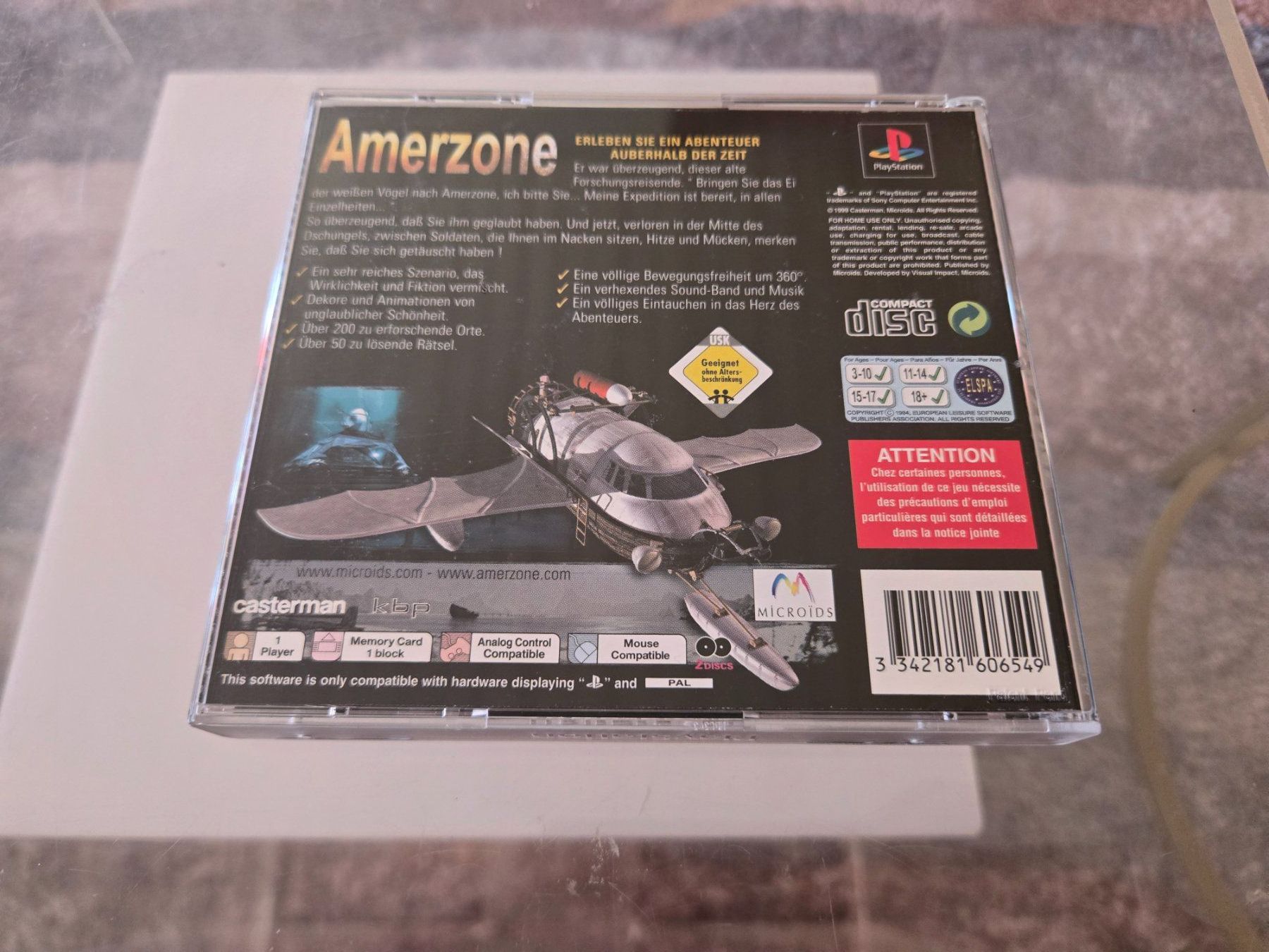 Spiele: Amerzone  PS1 – Gebraucht aus Bussigny von Kfdlt 1