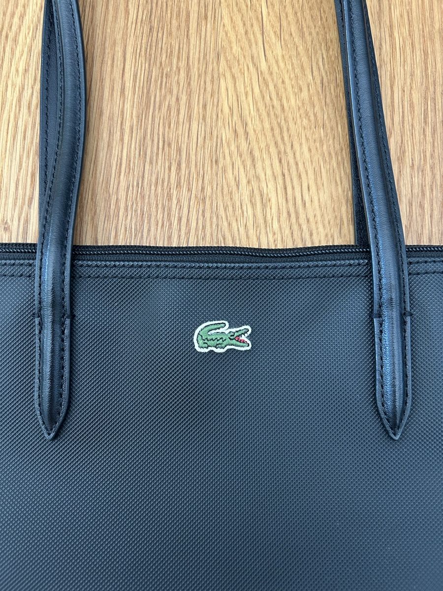 Lacoste Borse da donna: Lacoste Shopping Bag in Schwarz – Usato da Schwarzenbach SG venduto da bienchen22 5
