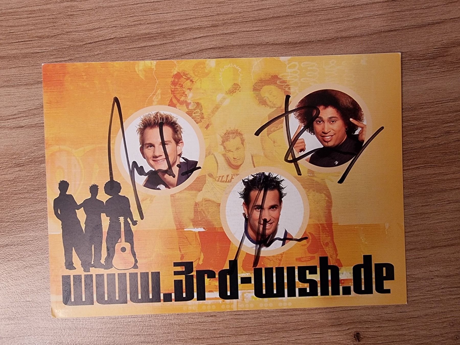 Autogramme: 3rd-wish Band Originalautogramm – Gebraucht aus Winterthur von Christinakim