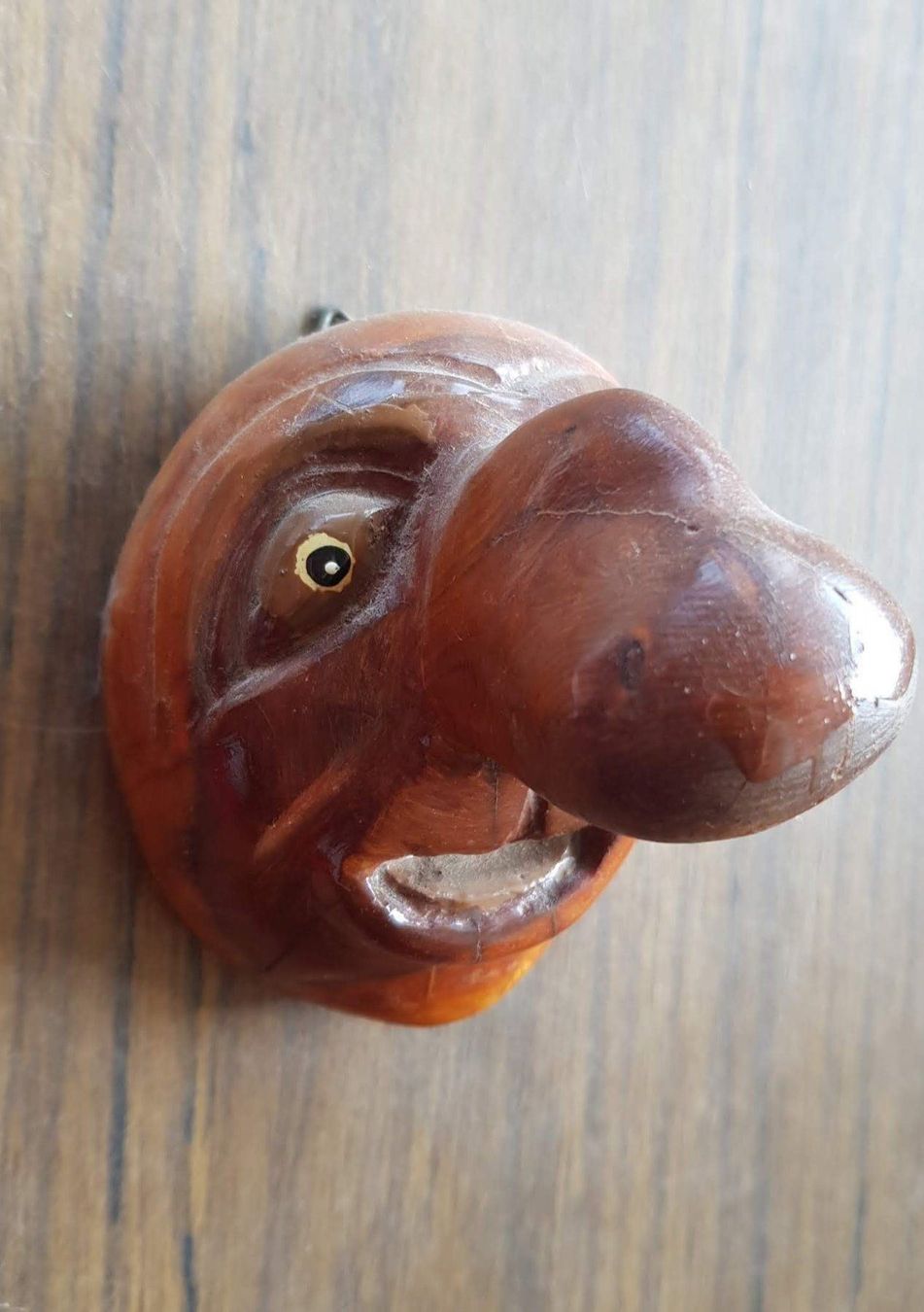 Sculture & Statue: Holzfigur geschnitzt Humor "grosse Nase" – Usato da Mörschwil venduto da antiksalon 6