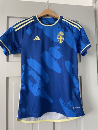 Schweden Trikot Fussball Adidas blau