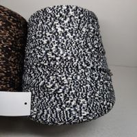 Baumwolle Garn Loro Piana Malindi 565g nero grigio bianco