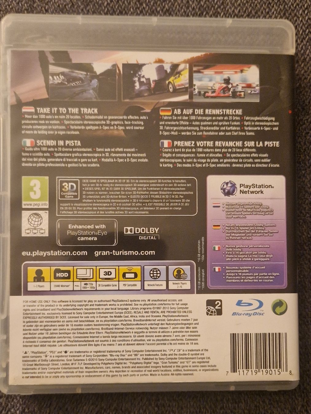 Sony Giochi: Gran Turismo 5 PS3 – Usato da Villars-sur-Glâne venduto da MrLobTec 1