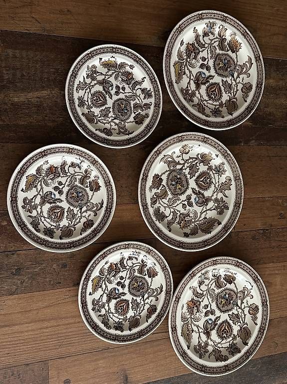 Geschirrsets: Ridgway Ironstone Jacobean England Tellerset 20-teilig – Gebraucht aus Biembach von adi_5ttm 1