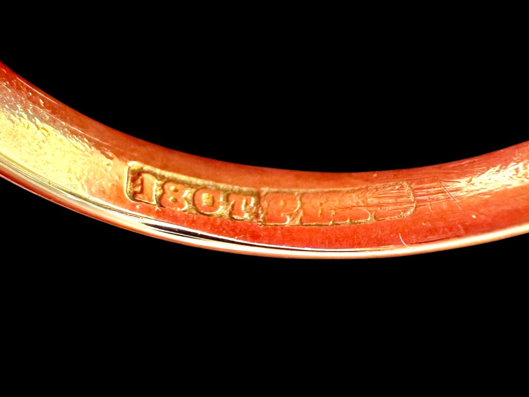Anelli: Antiker Saphir - Diamant - Ring wohl England um 1925 – Usato da Zuzwil SG venduto da artimmo 7