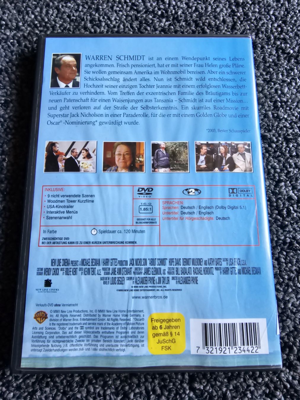 Tutti i DVDs: About Schmidt DVD (20040) – Usato da Ruswil venduto da jan_bxl5 1