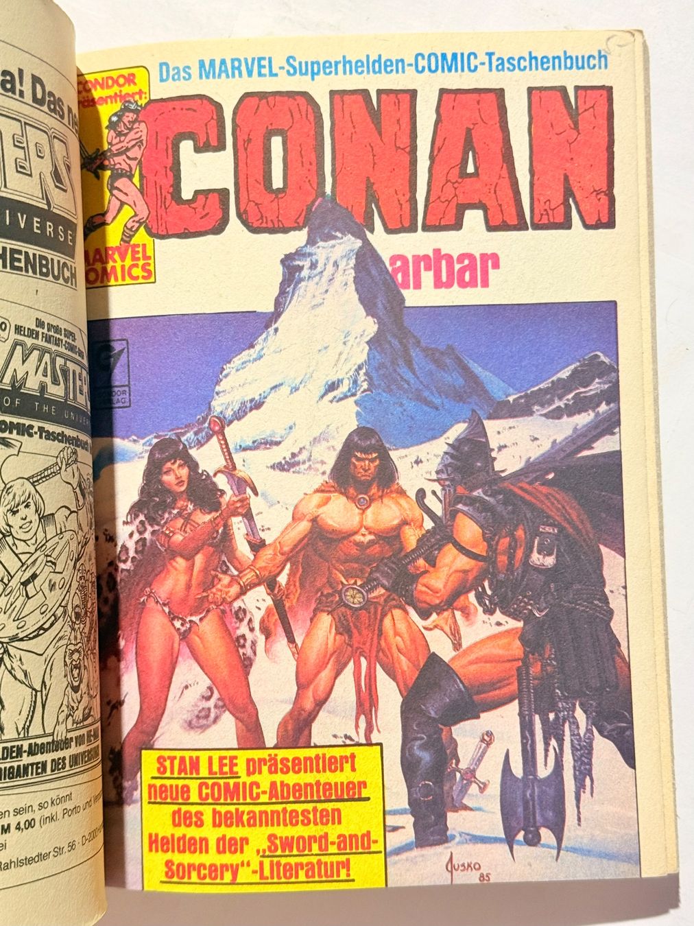 Fumetti: Conan der Barbar Nr. 18, Marvel Comic-Taschenbuch, Top! – Usato da Zuerich venduto da SonderArt-Wertgut 1