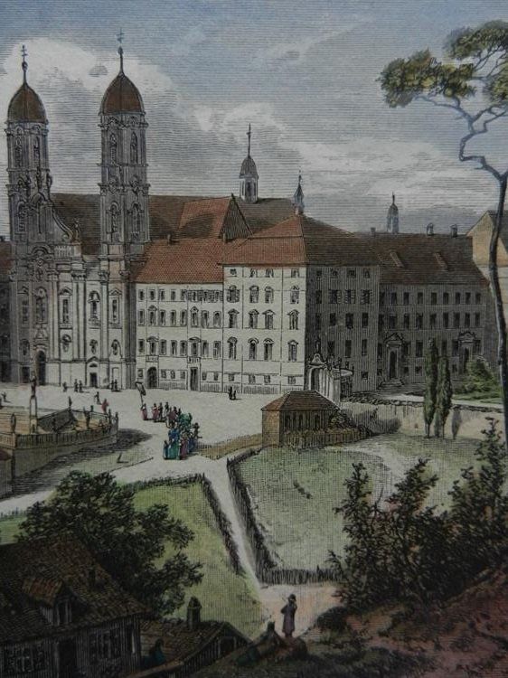 Gravures: Kloster und Kirche Einsiedeln – D'occasion à Risch par Rischli15 5