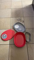 Mepal Lunchbox Ellipse rot neuwertig