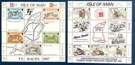 1987-1991 Insel Man 80 Jahre Tourist Motorradrerennen **+ET