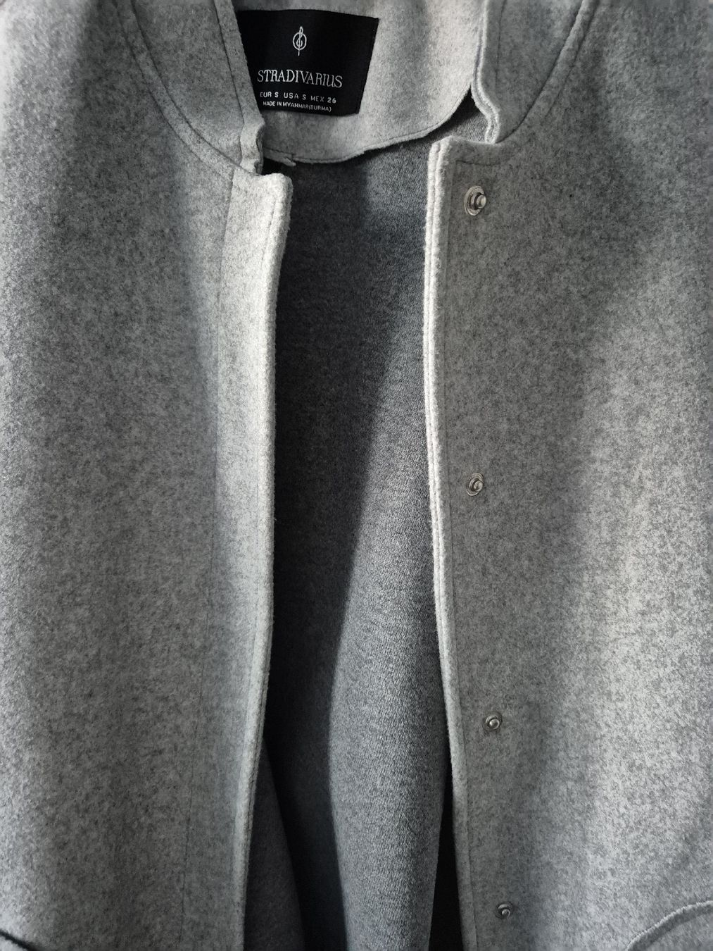 Stradivarius Giacche: Stradivarius Jacke, grau, Grösse S, oversized - ungetragen – Nuovo (secondo la descrizione) da Goldach venduto da nikkaaa 1