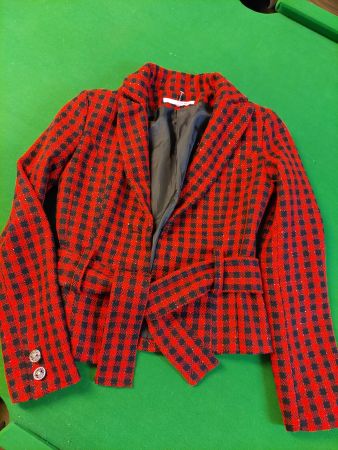 Blazer rot schwarz