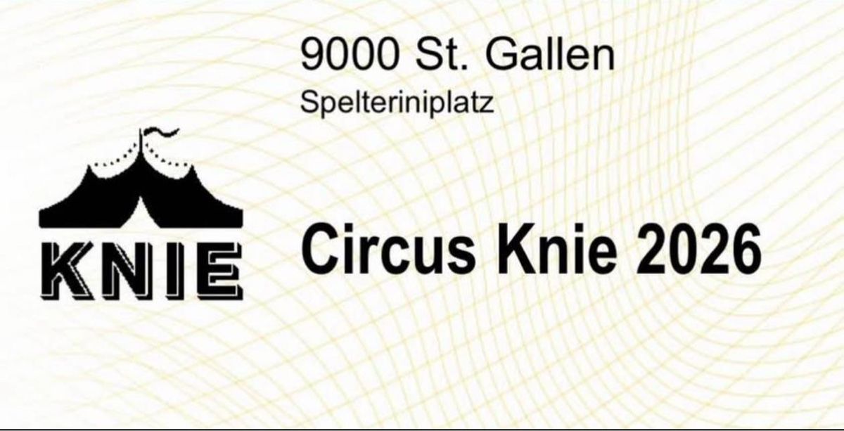 Biglietti: HEUTE NOCH IN DEN ZIRKUS KNIE – Nuovo (secondo la descrizione) da Rikon im Tösstal venduto da iva_h2nt