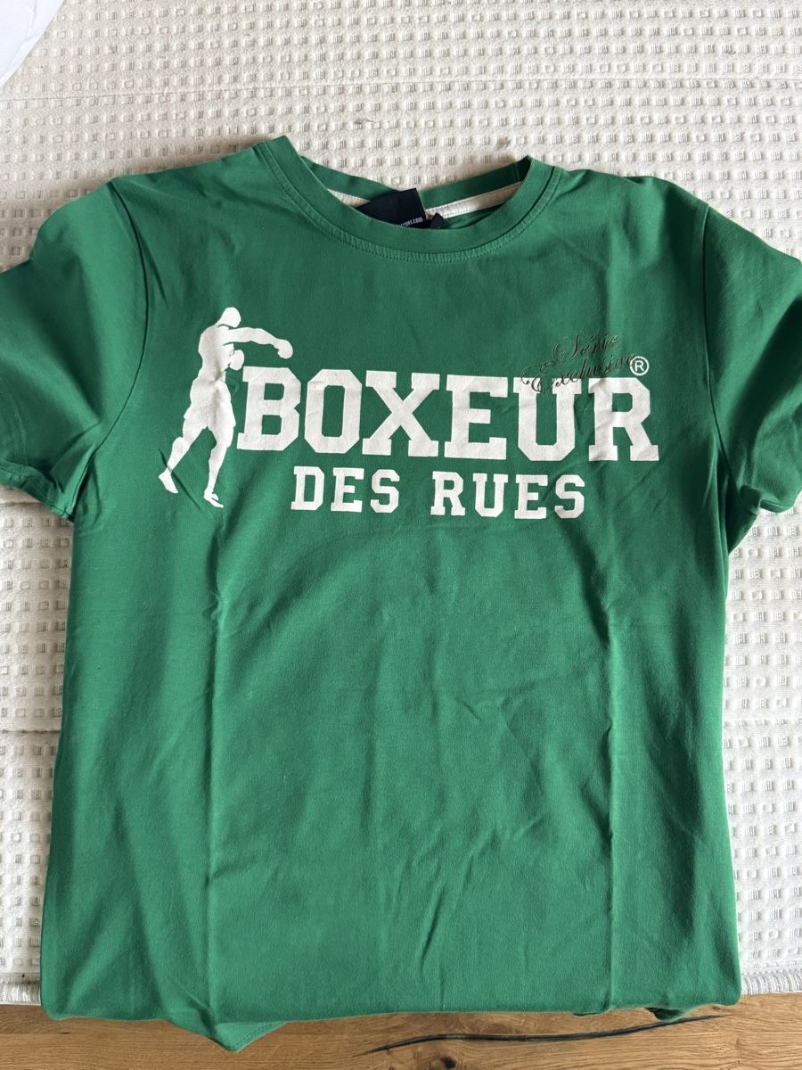 Boxeur Des Rues T-shirt: Boxeur des rues Shirt – Usato da Ennenda venduto da ondellif