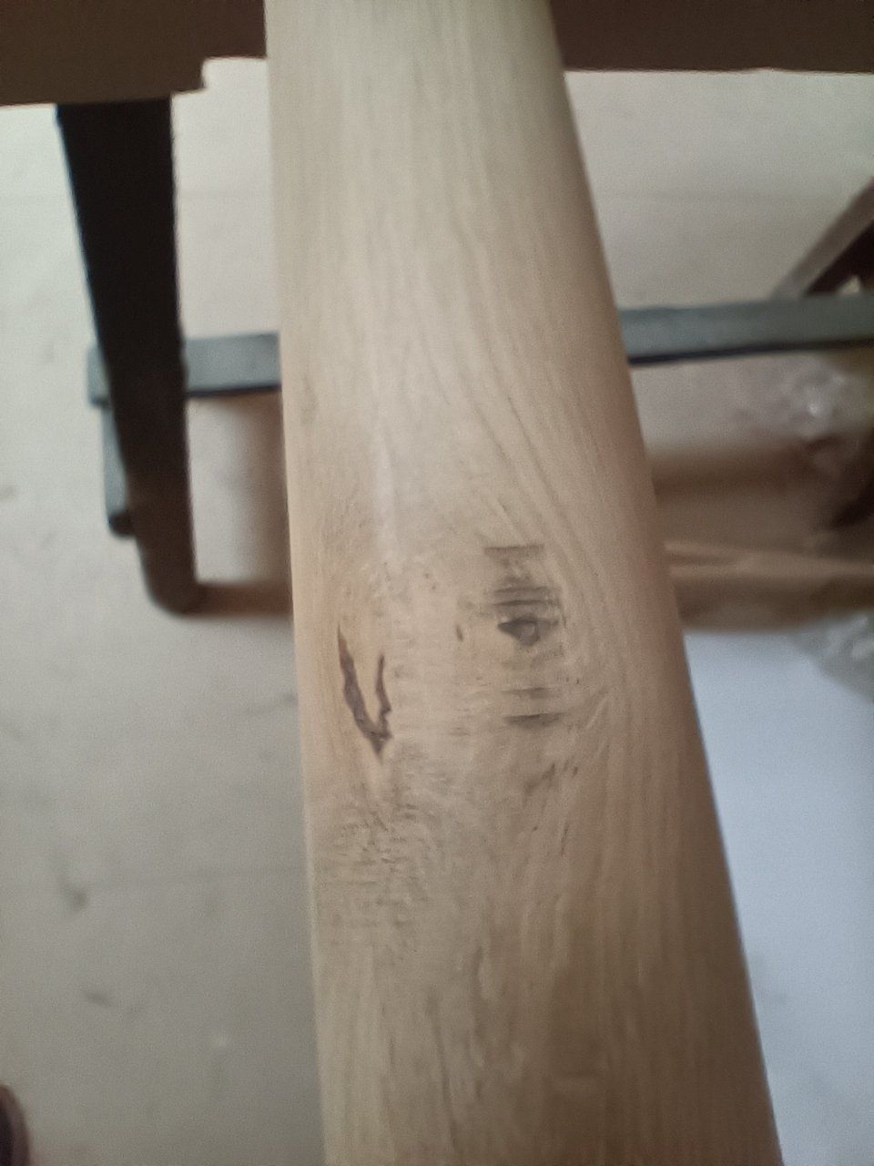 Holzartikel: 2 Stk. Handlauf Rundstab Eiche D: 45 mm Los 202 – Neu (gemäss Beschreibung) aus Sulgen von Wag0815 2
