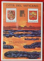 VATIKAN FINNLAND FINLANDIA VIGNETTE 1988** POSTFRISCH