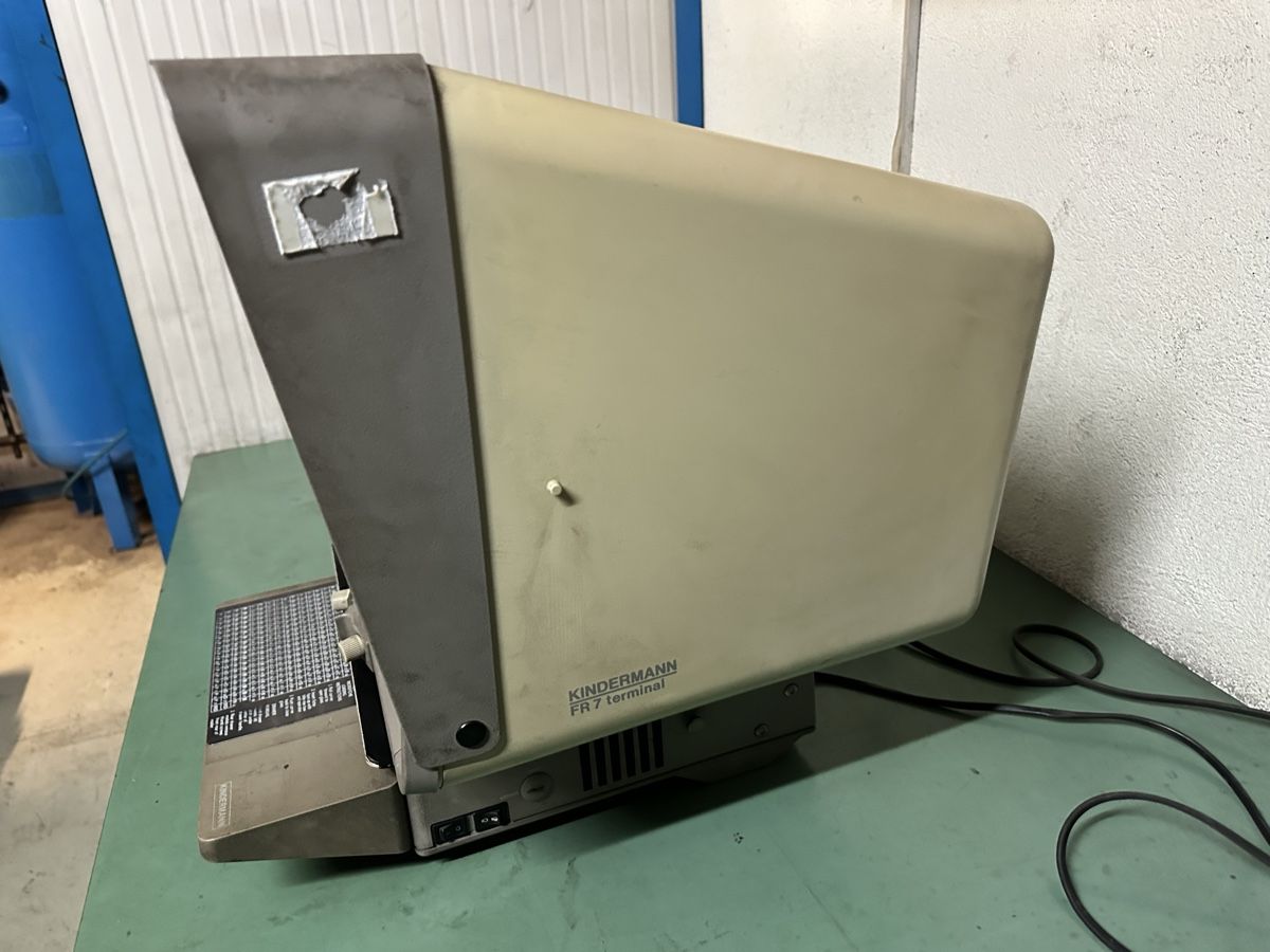 Proiettori: Lecteur de microfiches Kindermann FR7 – Usato da Saxon venduto da Morpheus1418 3