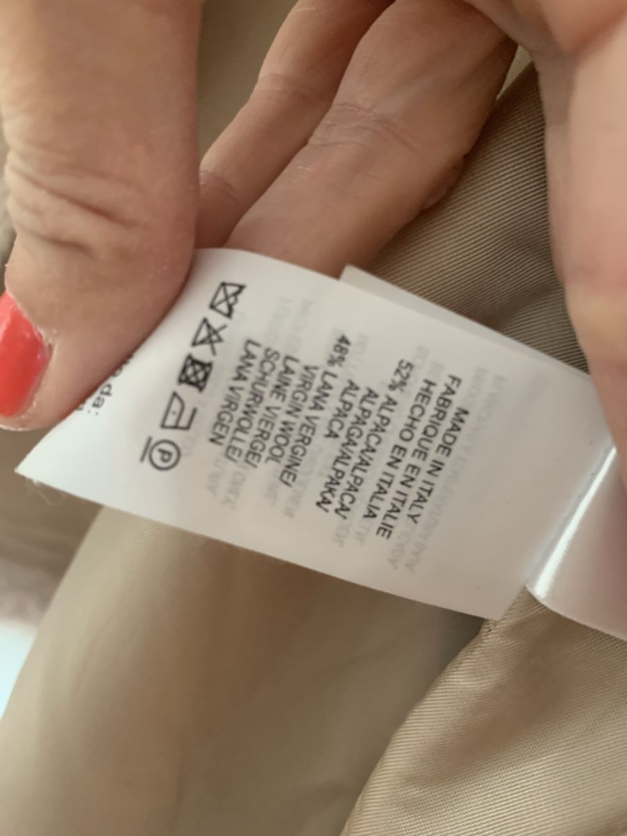 Giacche: Antonelli firenze alpaka mantel jacke – Usato da Zürich venduto da Nikuska32 2