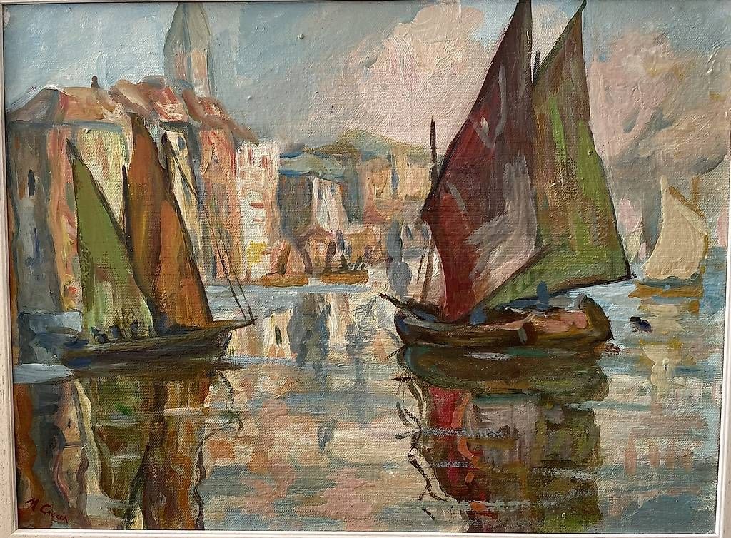Dipinti: Bel quadro luminoso, veliero – Usato da Morbio Superiore venduto da finalmar 1