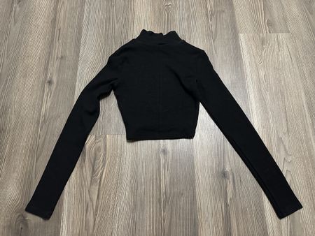 Croptop schwarz Bershka, Grösse XS