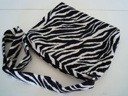 Crossbody Bag - Zebraprint - Vintage