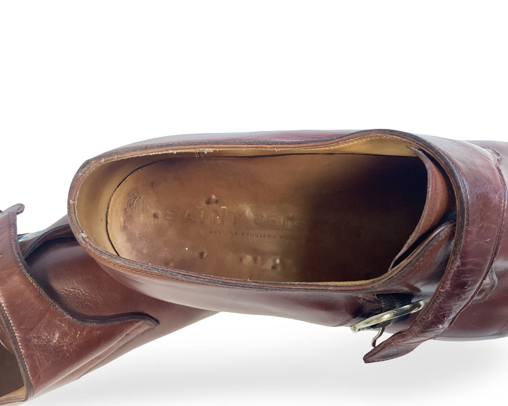 Scarpe da uomo: SAINT CRISPIN'S Monkstrap Lederschuhe – Usato da Zürich venduto da Restwert_Zuerich 4