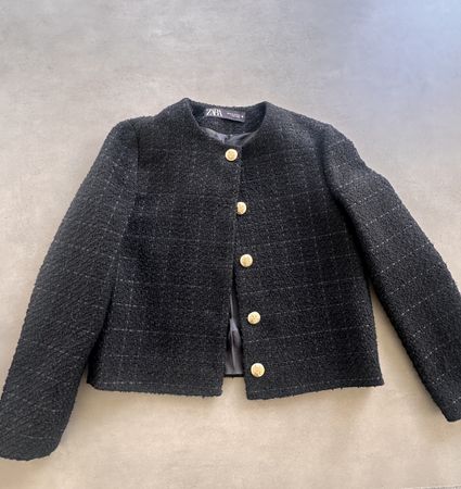 Blazer mit Goldknöpfen
