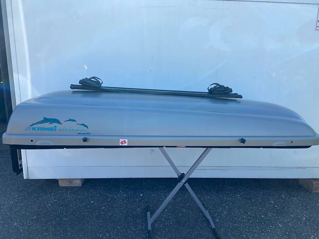 Box da tetto: Dachbox Kamei 460 Liter mit oder obne Träger – Usato da Leuzigen venduto da Doppelrad