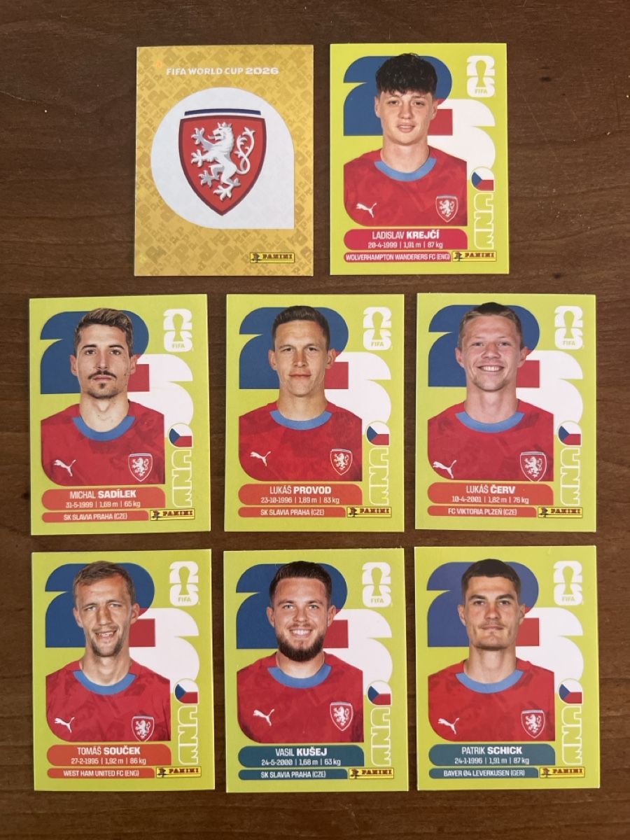 Panini Cartes à collectionner: Panini Tschechien – Neuf (Voir description) à Baar par Maexe01