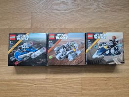 Drei Lego Star Wars Sets ohne Figuren