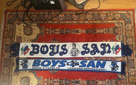 Ultra scarf Boys san Inter Milan Foot calcio