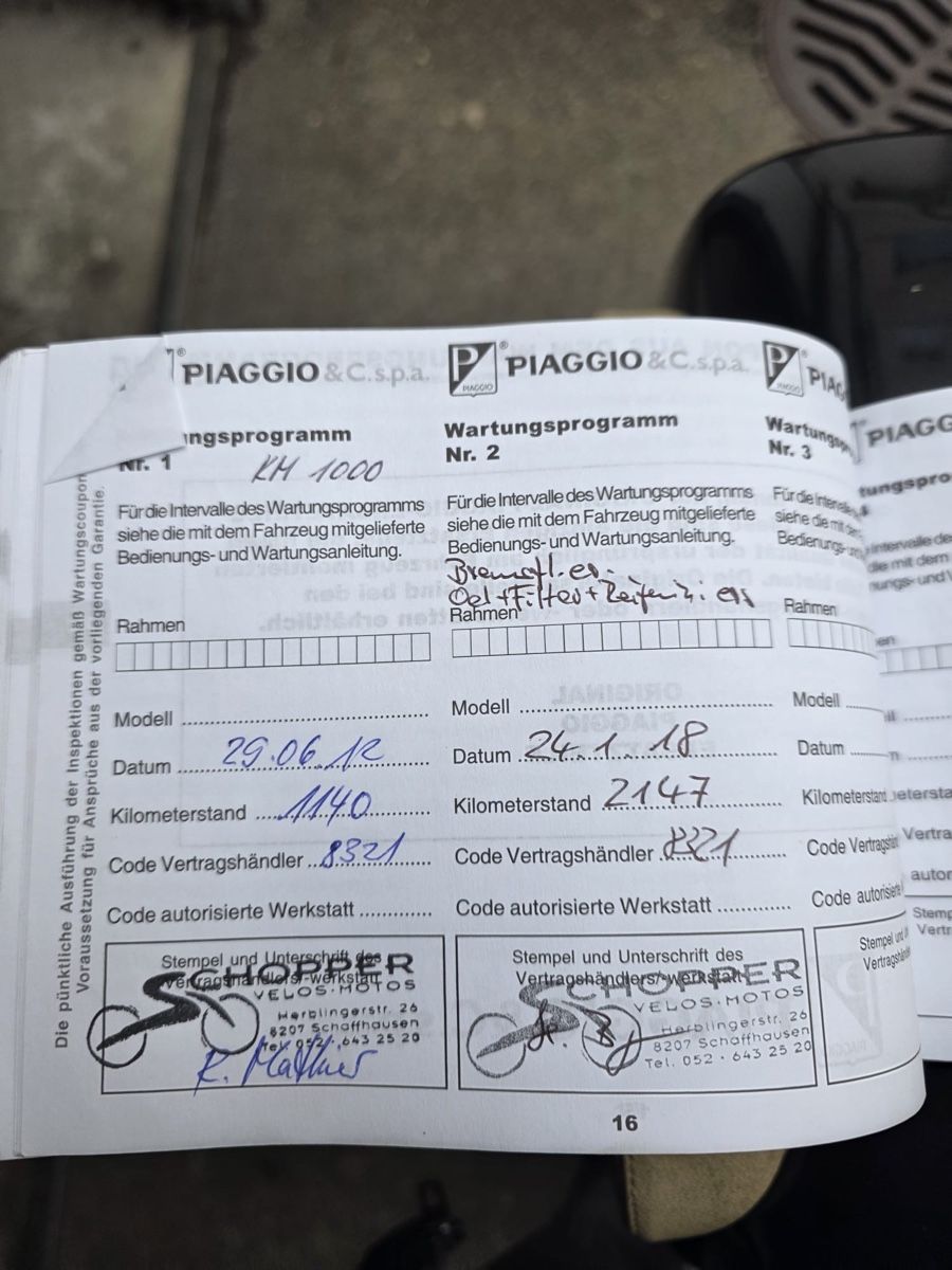 Piaggio Scooter: Piaggio Vespa LX125CC – Usato da Winterthur venduto da YARA.2006 4