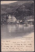Vitznau Park-Hotel mit Dampfschiff