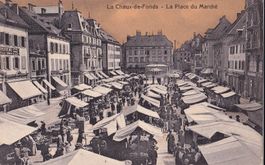 La Chaux-de-Fonds La place du Marché