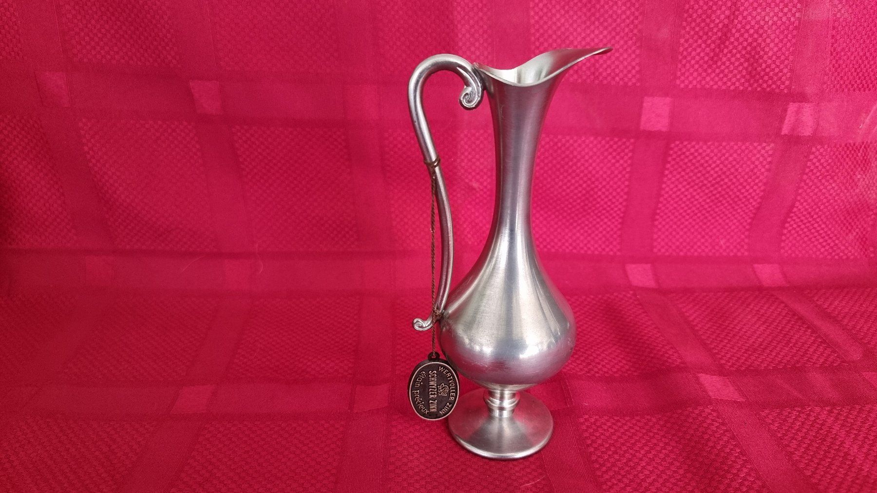 Vasi & Recipienti: Blumen Vase aus wertvollem Schweizer Zinn – Nuovo (secondo la descrizione) da Oey venduto da Landrover88 1