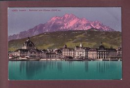 LUZERN - Bahnhof - Pilatus